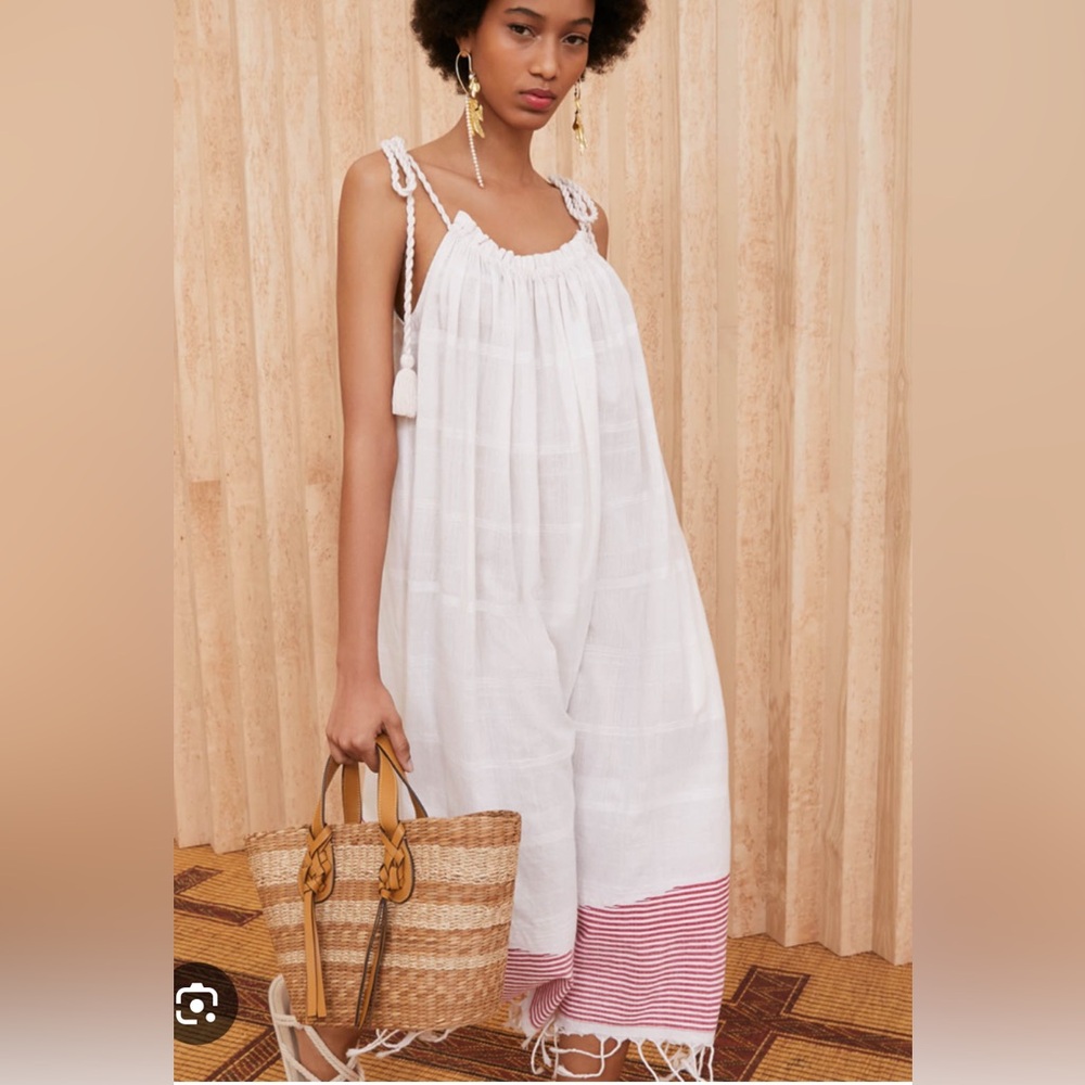 Ulla Johnson Adira cover up in denali - size S